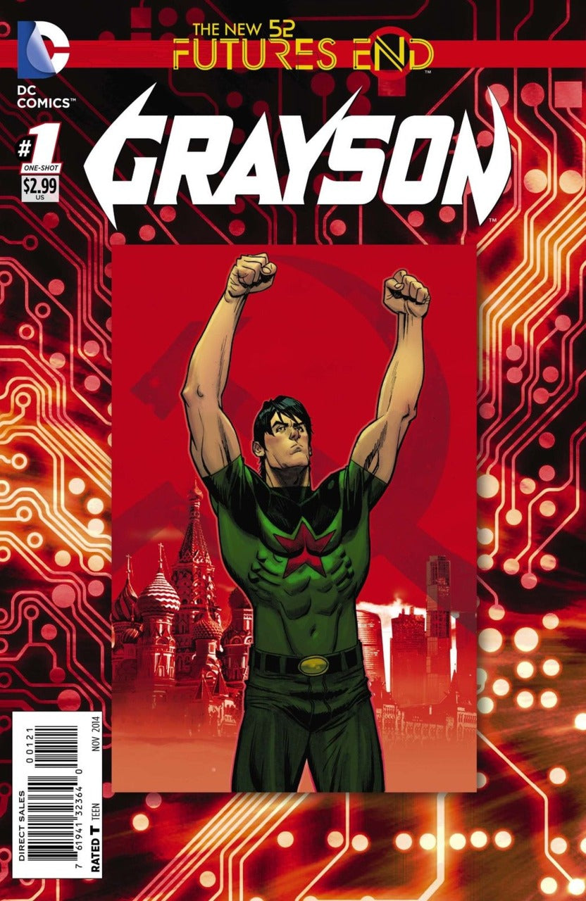 Grayson (2015) Futures End 1-Shot - Lenticular Cover