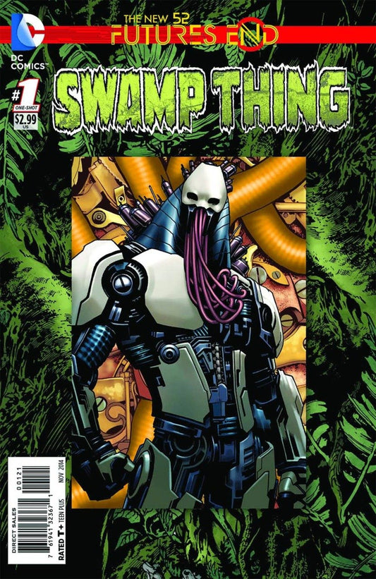 Swamp Thing (2011) Futures End 1-Shot - Couverture lenticulaire