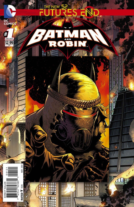 Batman and Robin (2011) Futures End 1-Shot - Lenticular Cover