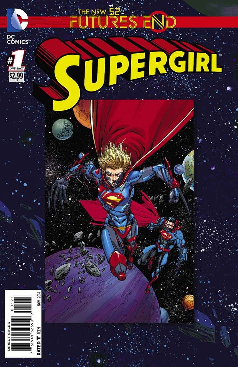 Supergirl (2011) Futures End 1-Shot - Lenticular Cover