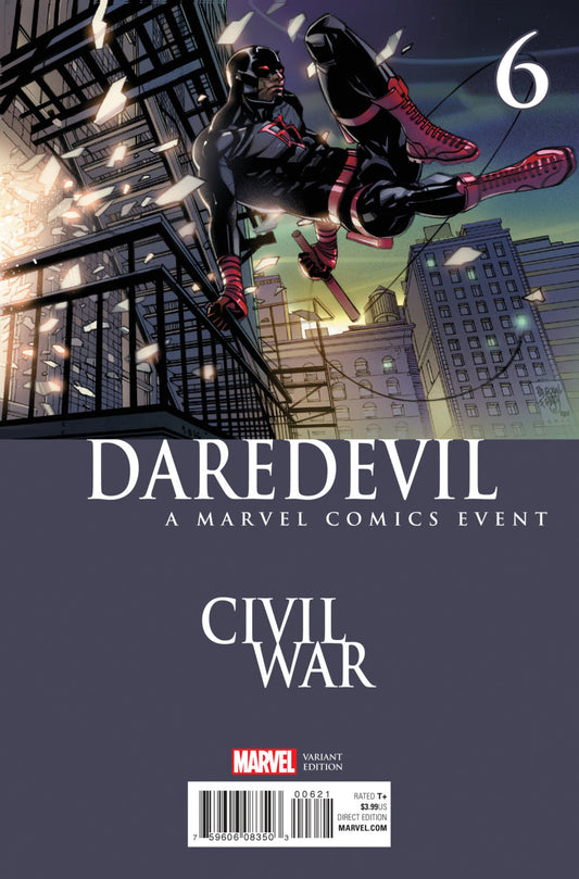 Daredevil (2016) # 6 - Variante de la guerre civile