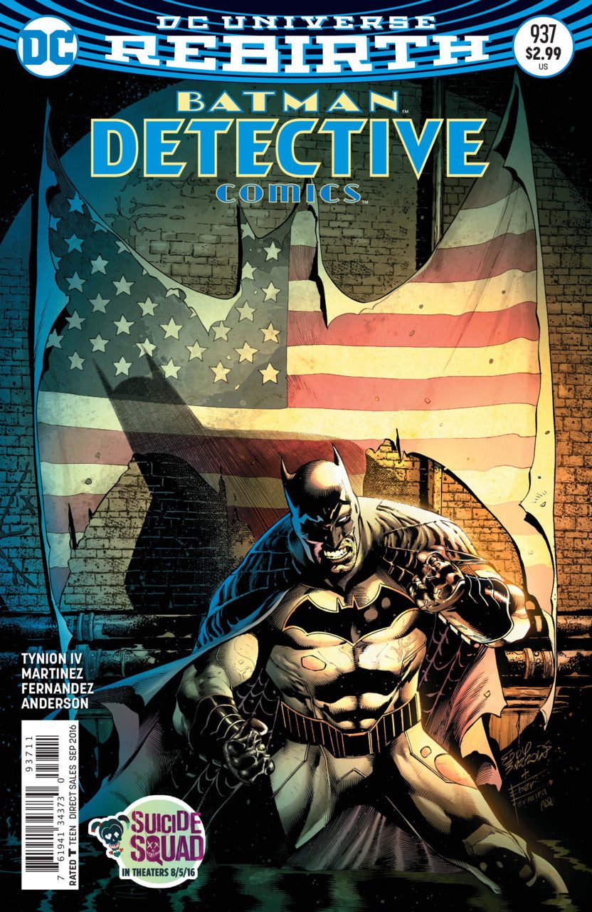 Detective Comics # 937 Une couverture