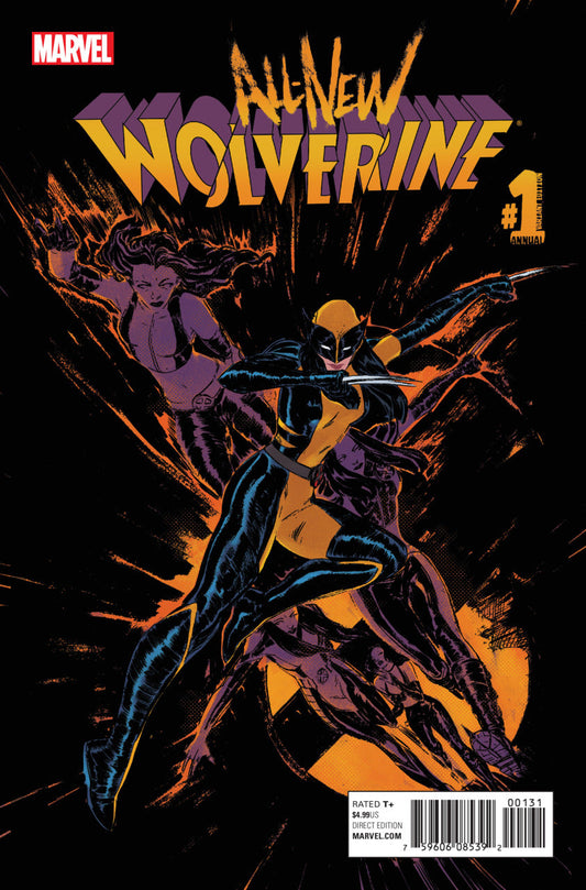Tout nouveau Wolverine (2016) Couverture annuelle n ° 1 C