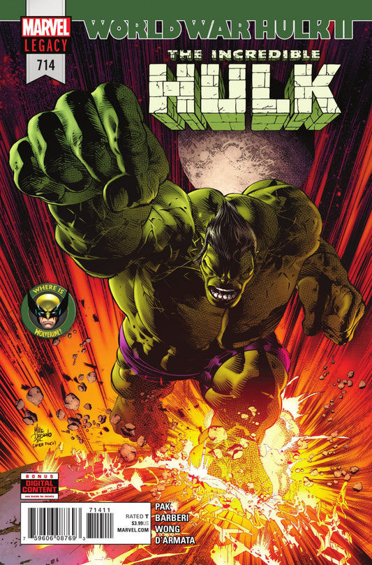 Incredible Hulk (2017) #714