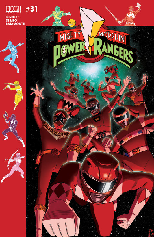 Mighty Morphin Power Rangers (2016) # 31 sous-couverture