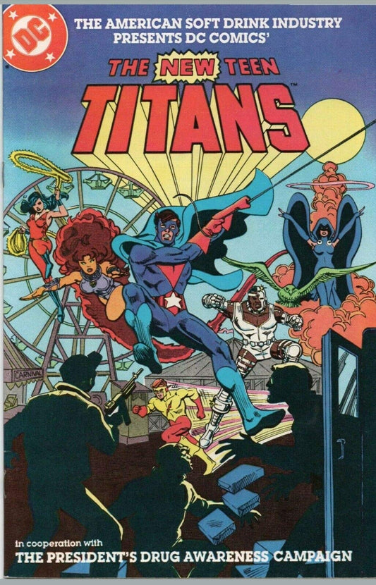 L'industrie américaine des boissons gazeuses présente: New Teen Titans (1983) # 1