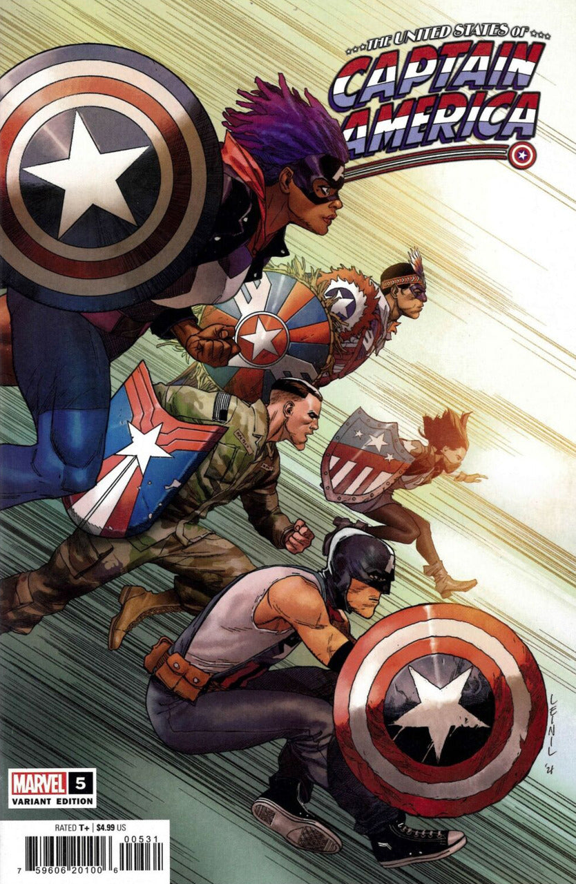 États-Unis de Captain America # 5 Variante
