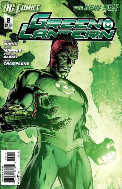 Green Lantern (2011) #2 Finch Variant