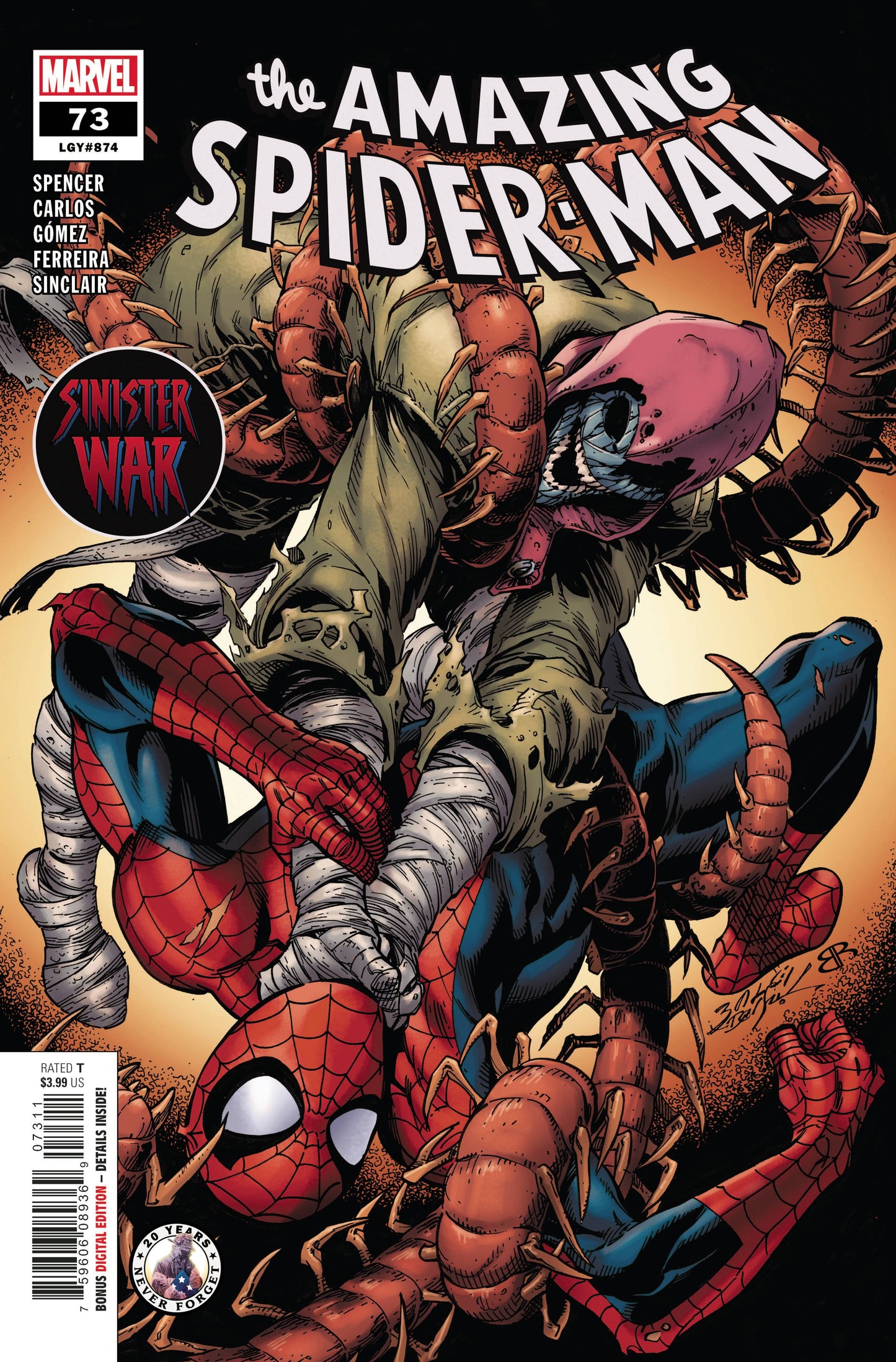 Amazing Spider-Man #73  (2021) Lgy #874