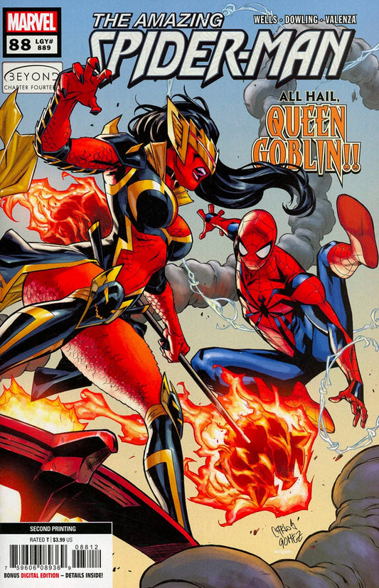 Amazing Spider-Man #88 - 2nd Print Variant (2022) Lgy #889