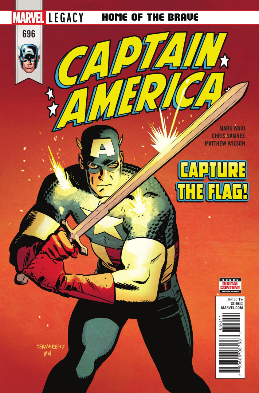 Captain America (2017) #696