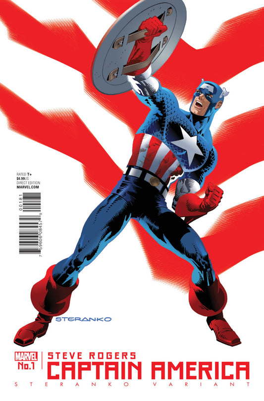 Captain America : Steve Rogers #1 - Variante Steranko