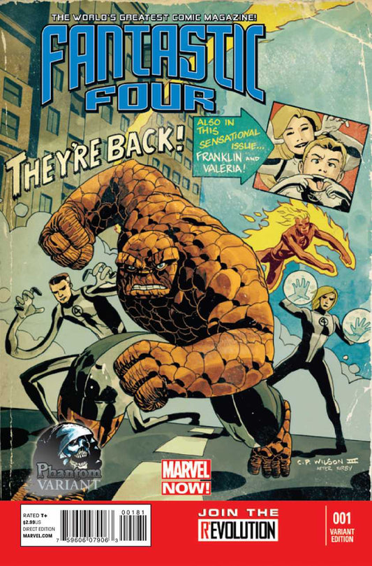 Fantastic Four (2013) #1 - Phantom Variant