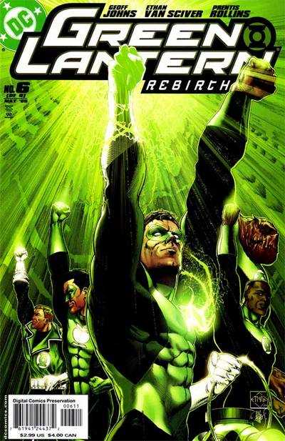 Green Lantern: Rebirth (2004) 6x Set B