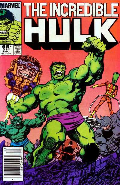 Incredible Hulk (1968) #314 Newsstand