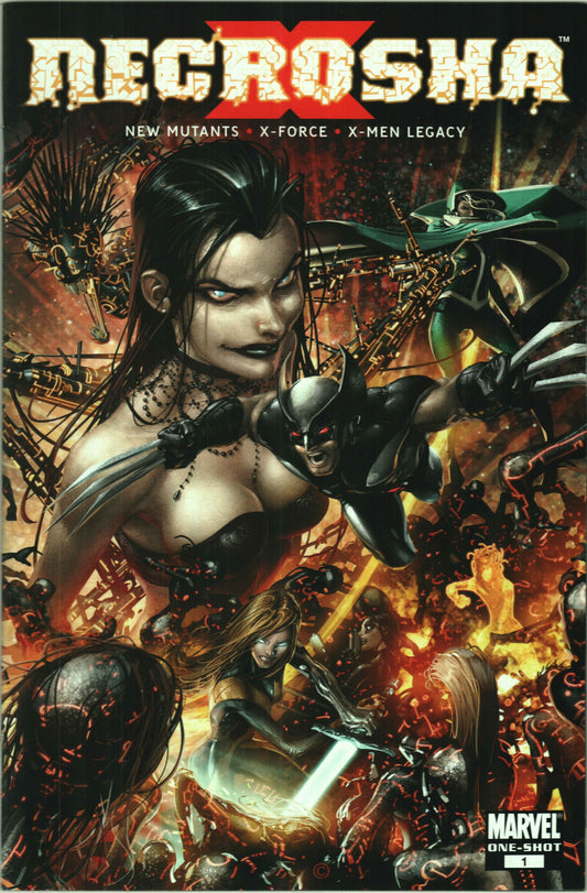 X  Necrosha: New Mutanst X-Force X-Men Legacy 1-Shot