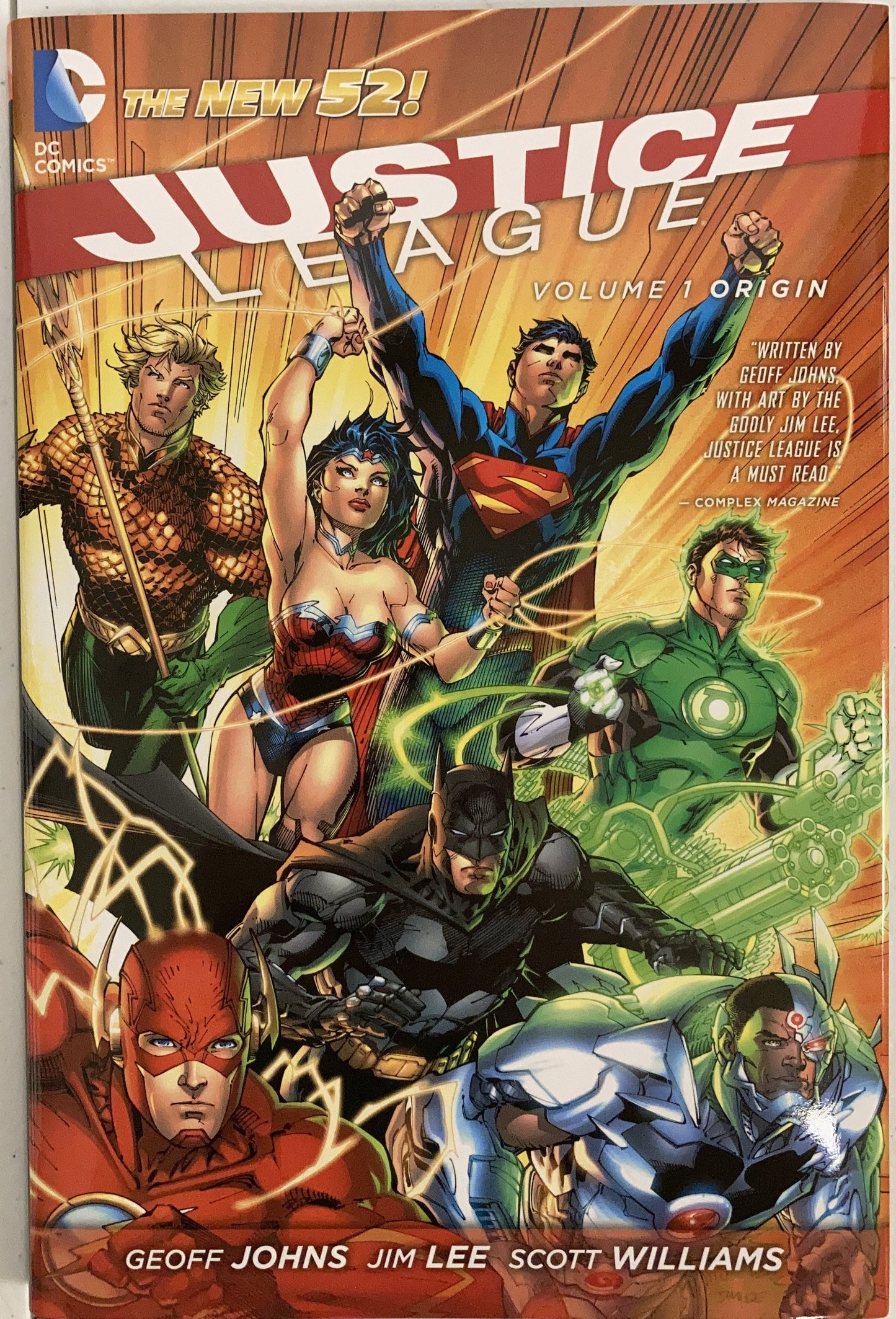 Justice League (2011) Vol 1 - Signé