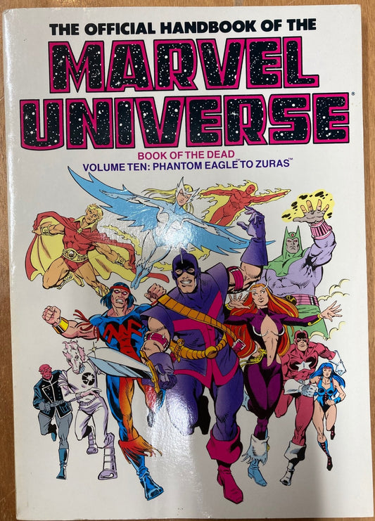 Official Handbook of the Marvel Universe Book 10