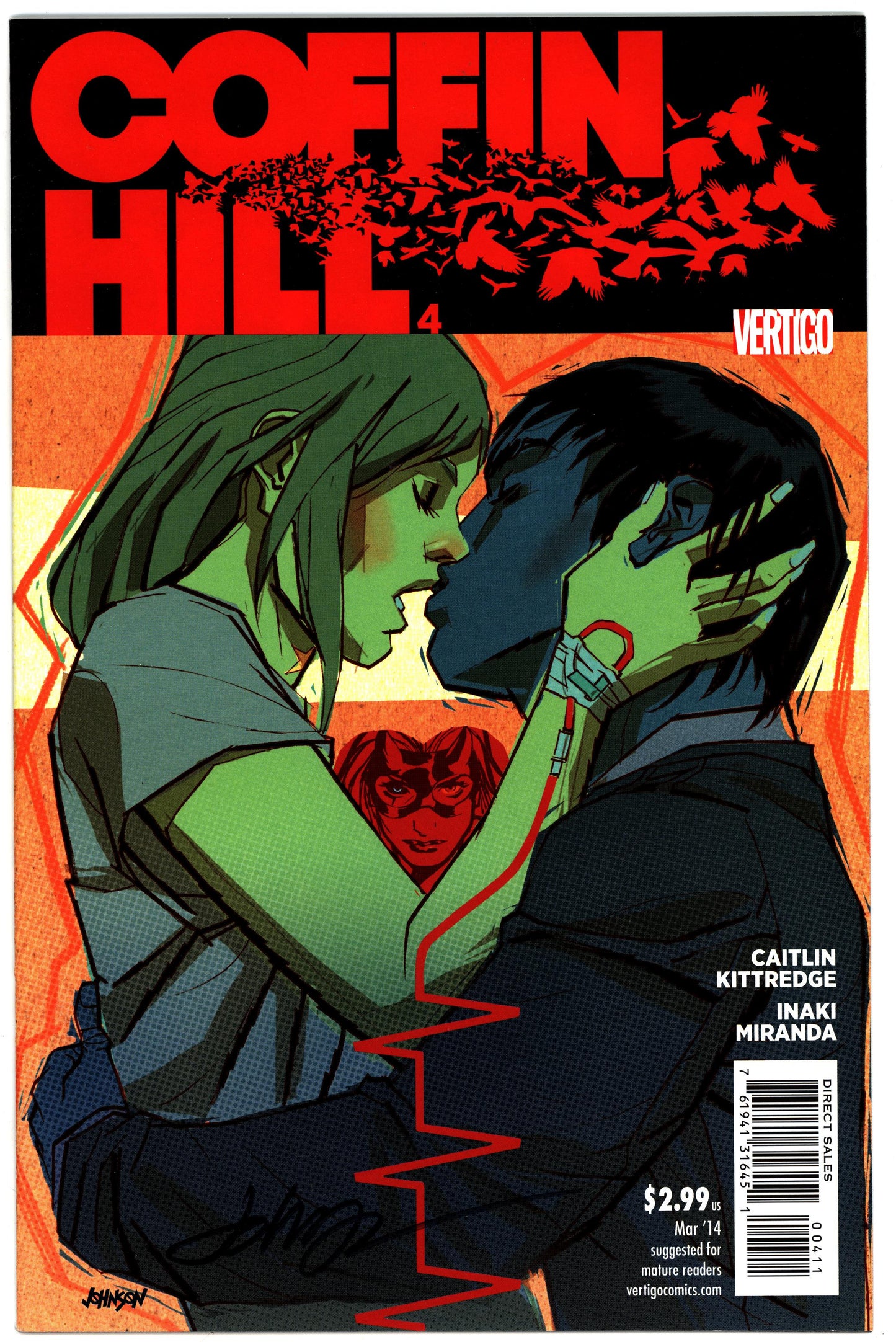 Coffin Hill #4 - Signed