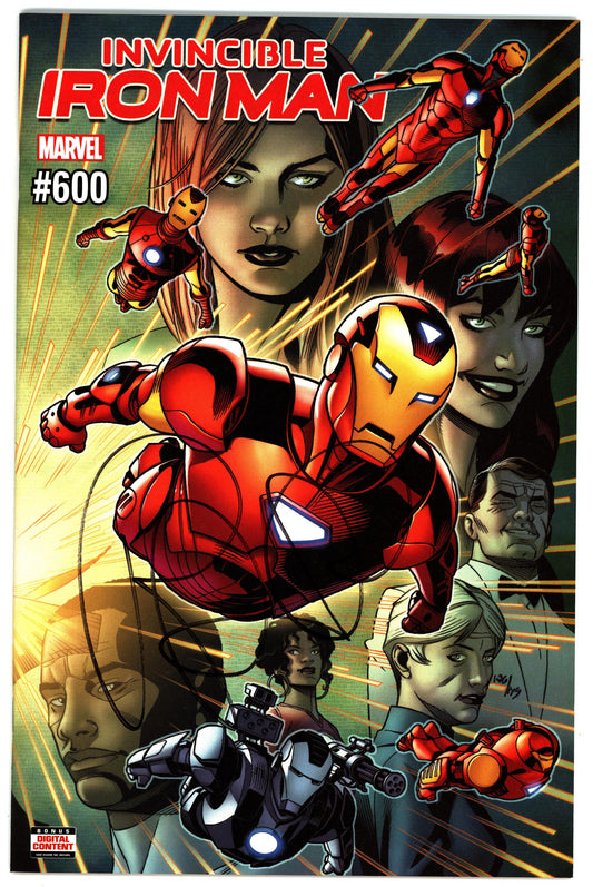 Invincible Iron Man (2017) #600 - Signé