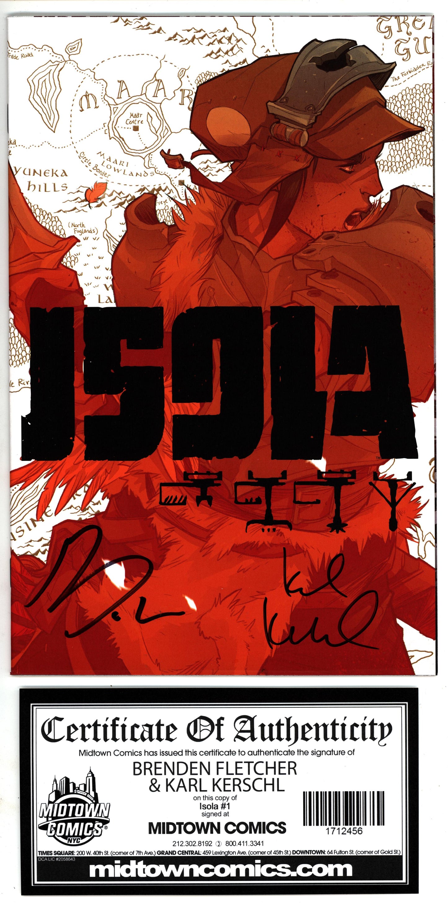 Isola #1 - 2x Signed