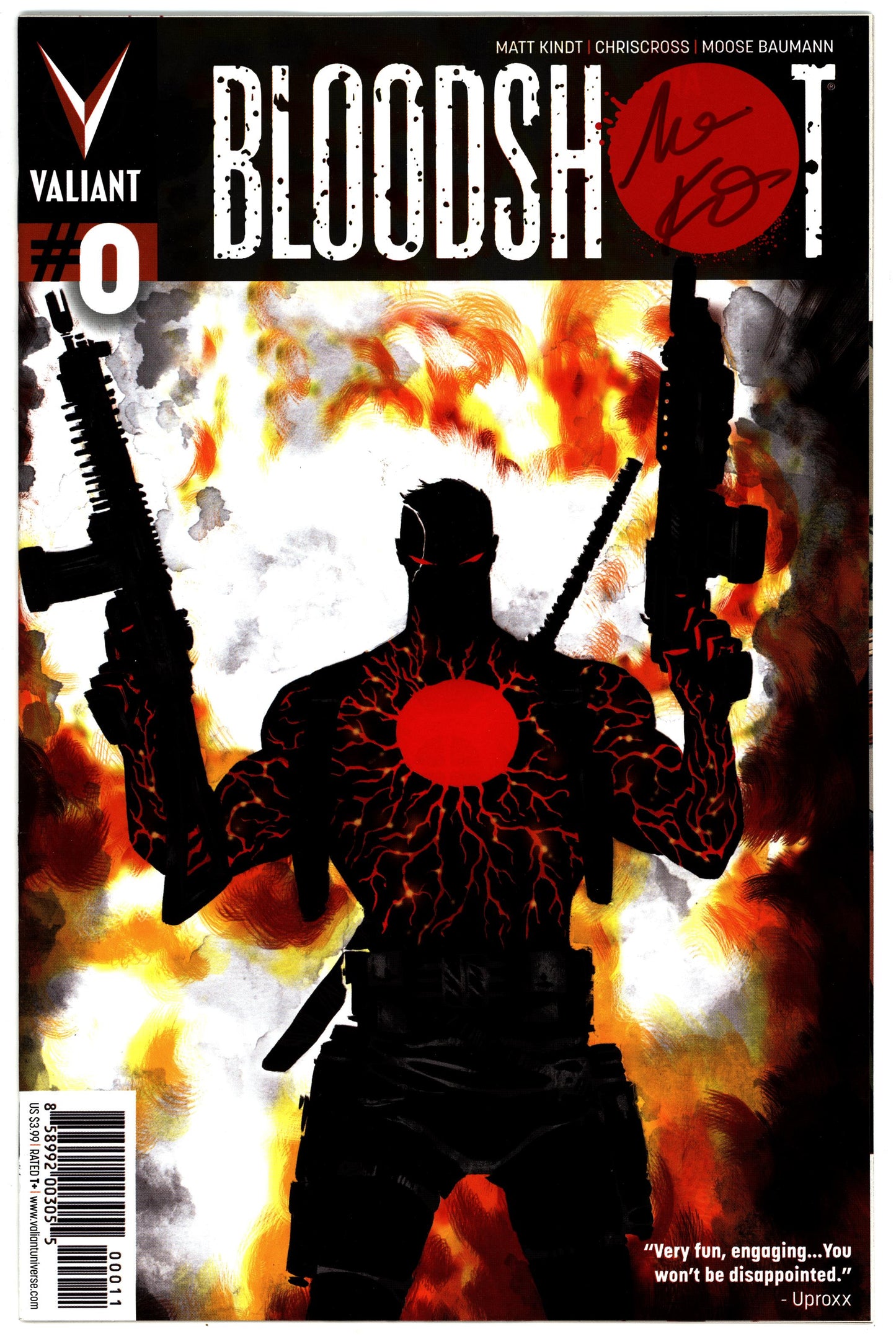 Bloodshot (2012) #0 Signed