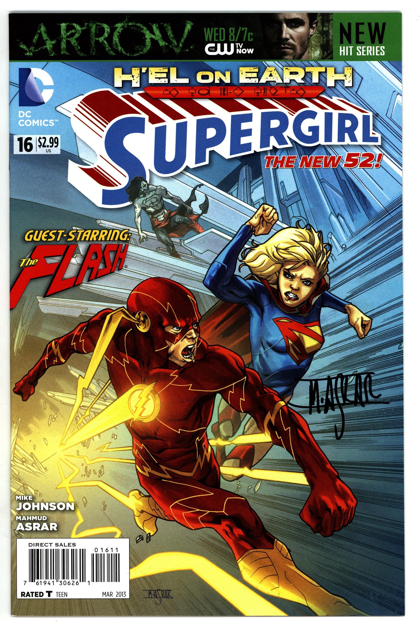 Supergirl (2011) #16 - Signé