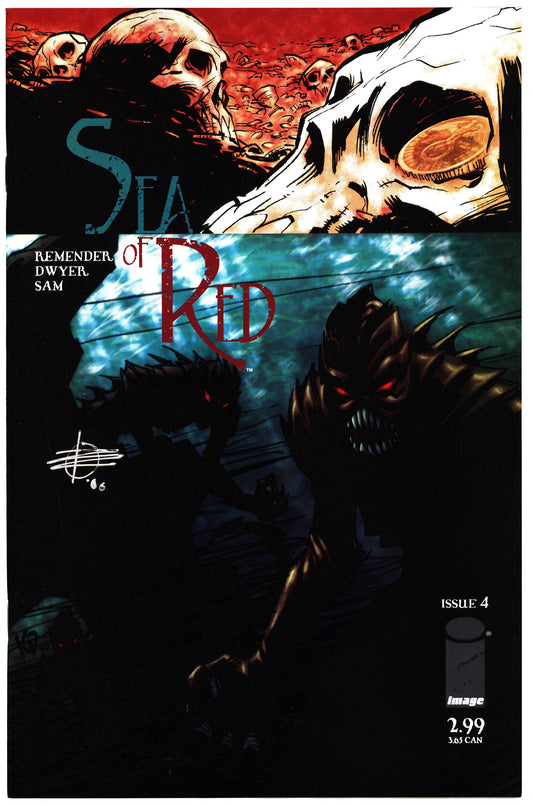 Sea of Red #4 - Signed