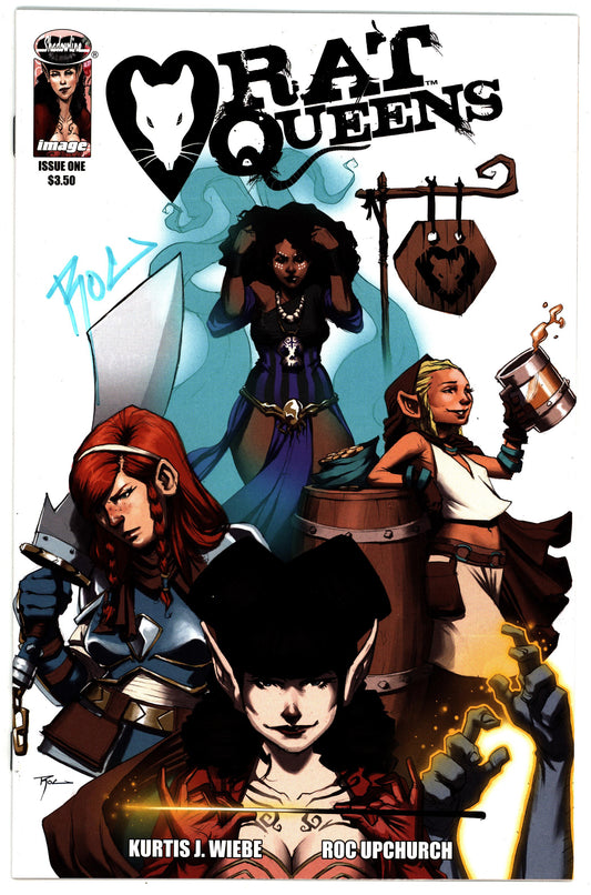 Rat Queens (2013) #1 - Signed by R. Upchurch