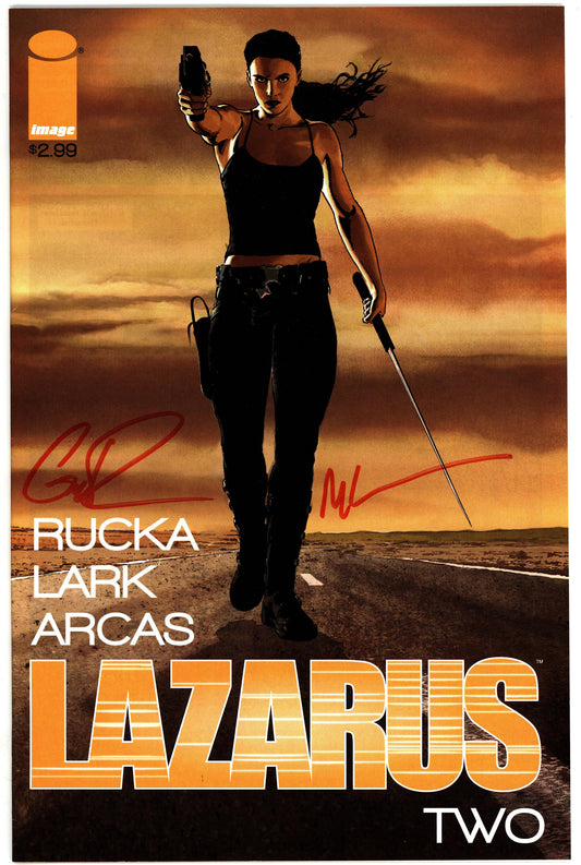 Lazarus #2 - 2x Signed