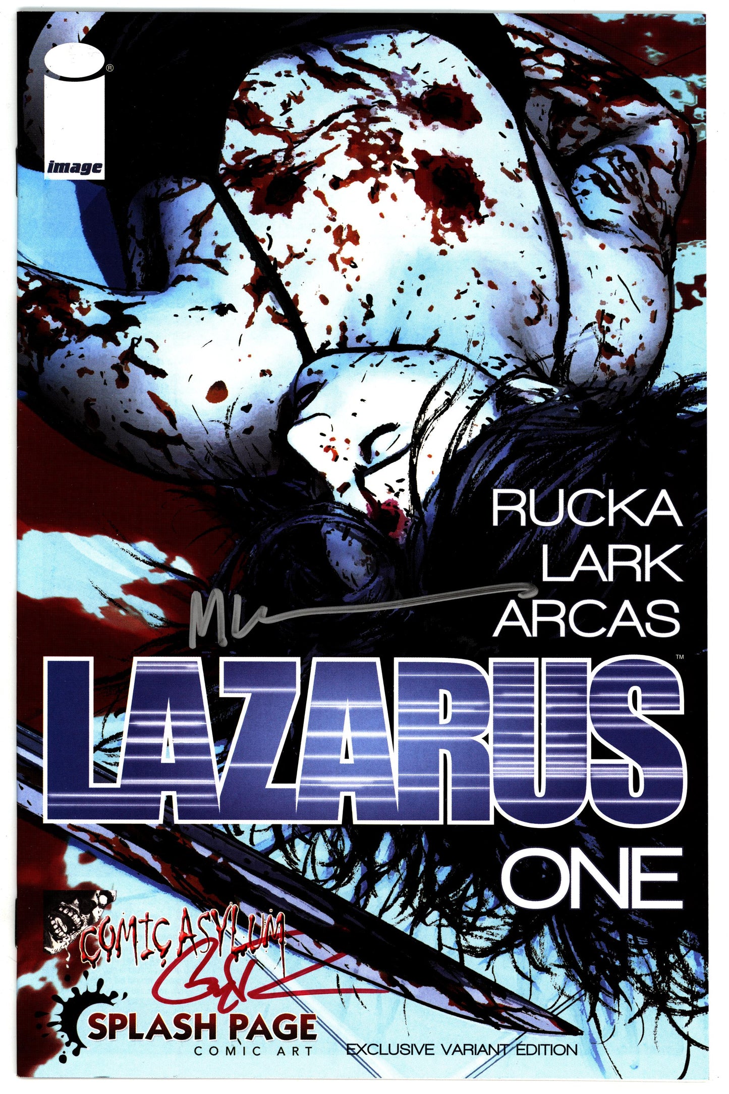 Lazarus #1 Variant - 2x Signed