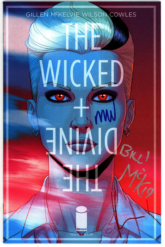 Couverture Wicked and Divine #1 B - Signée
