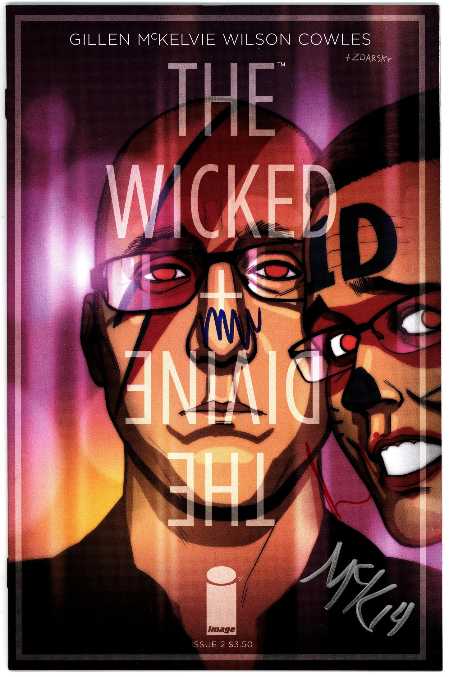 Wicked and Divine #2 B Cover - Signed