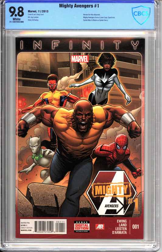 Mighty Avengers #1 (2013) CBCS 9.8 Grade