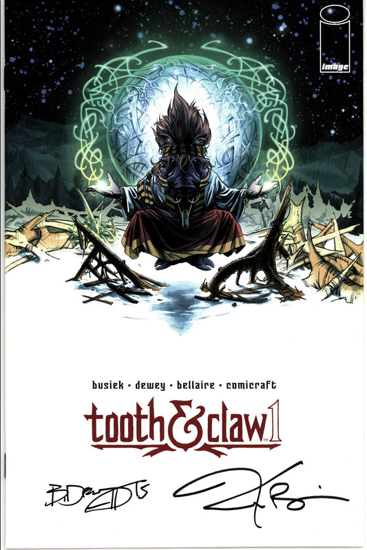 Autumnlands: Tooth &amp; Claw # 1 - Signé