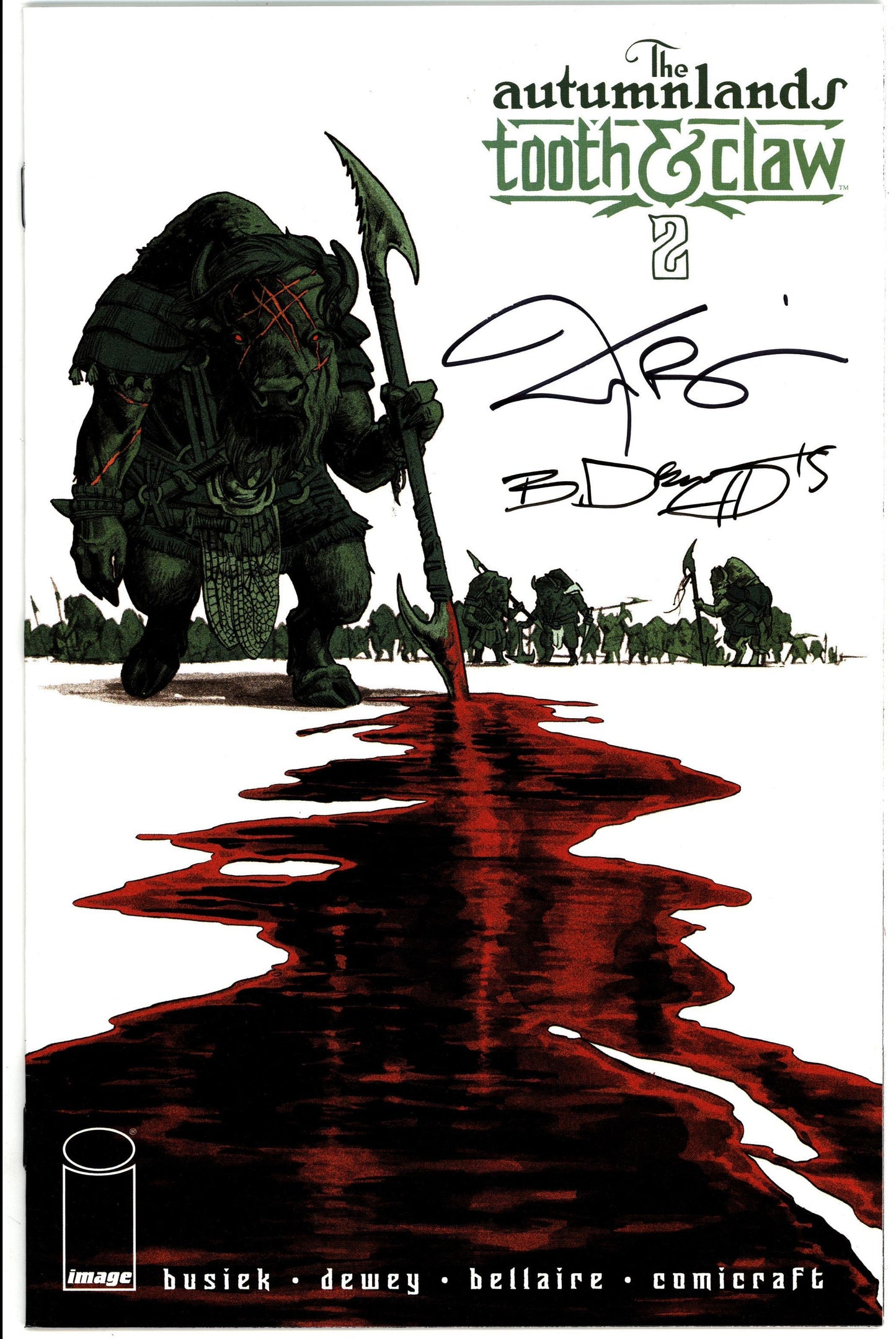 Autumnlands: Tooth & Claw #2 - Signed