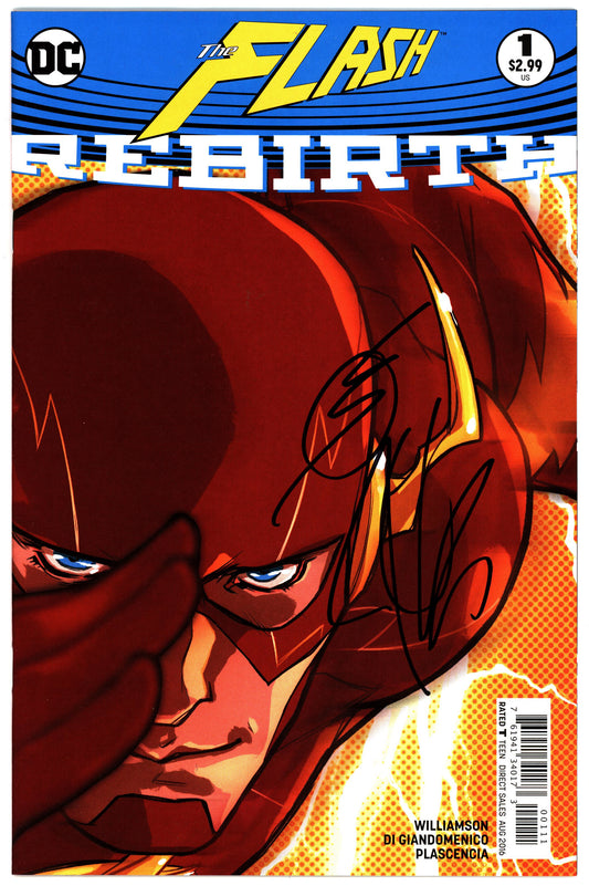 Flash (2016) Rebirth #1 - Signed