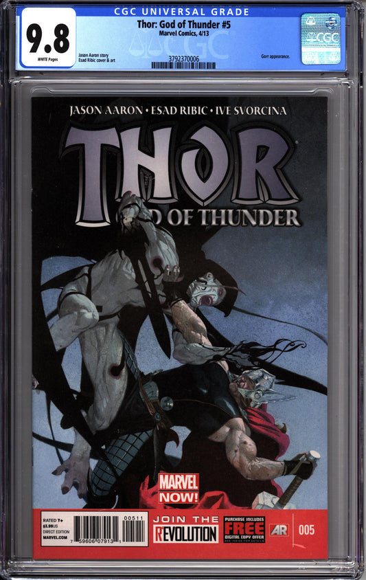 Thor God of Thunder (2013) #5 - CGC 9.8