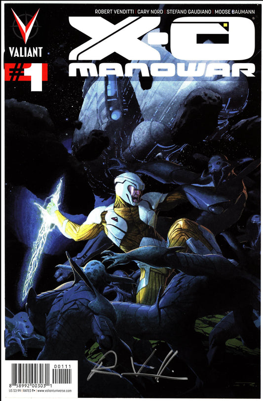 X-O Manowar (2012) #1 - Signed
