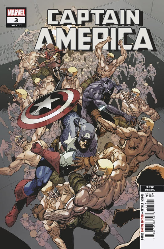 Captain America (2018) #3 2nd Print