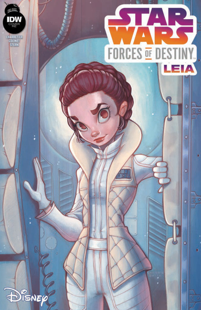 Star Wars Forces of Destiny Leia 1-Shot Variant Cover