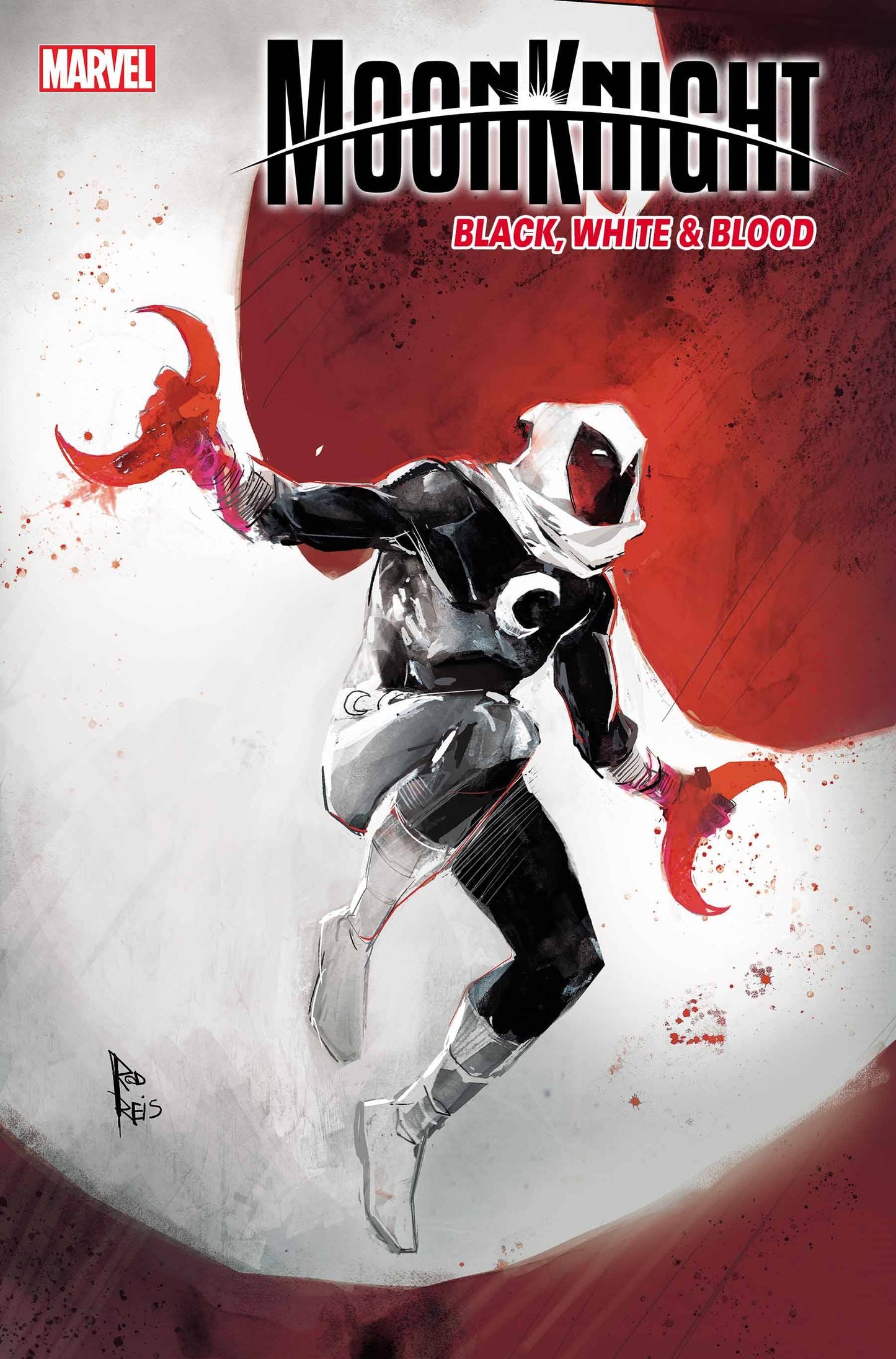 Moon Knight Black White & Blood #04