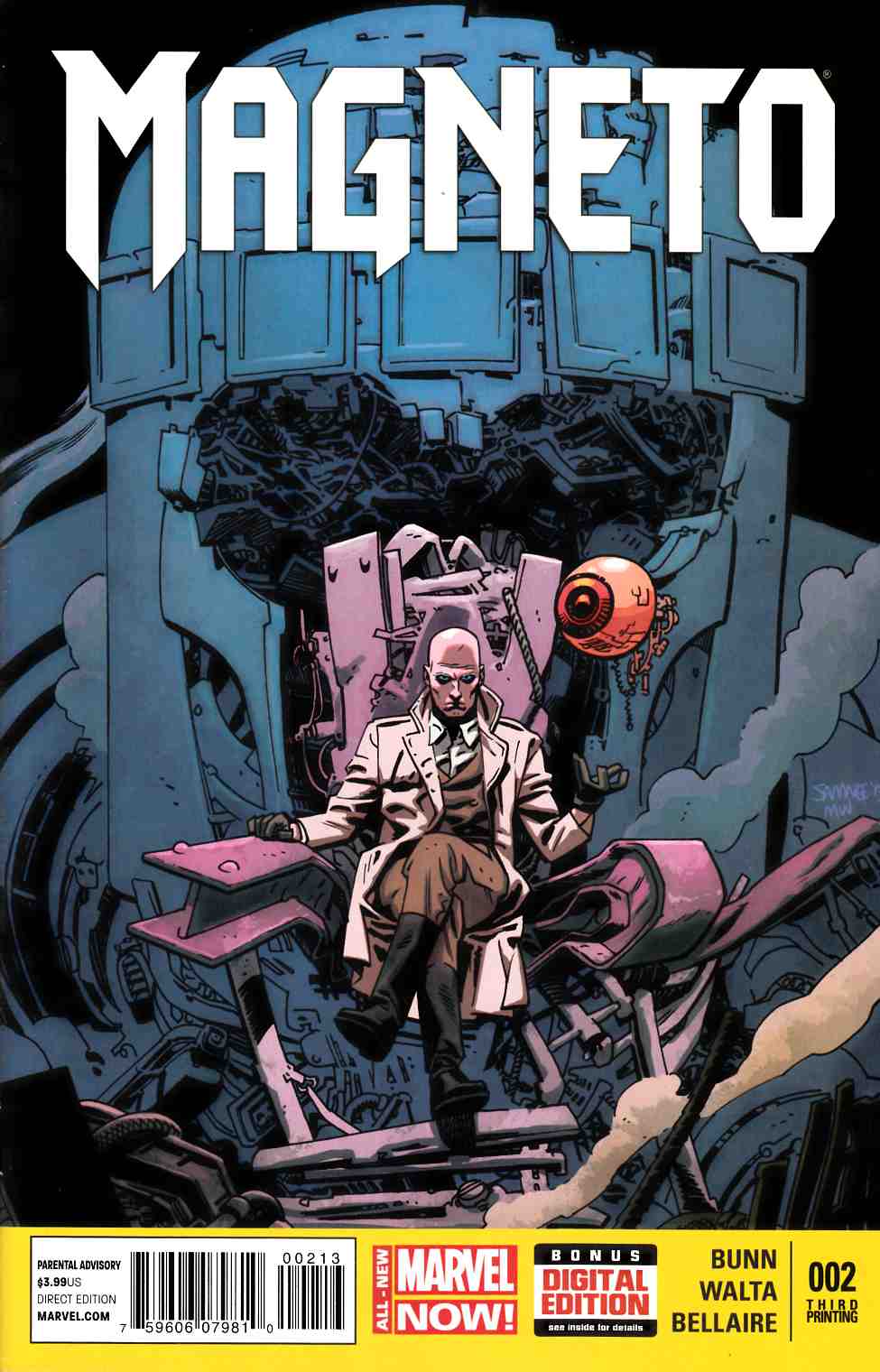 Magneto (2014) #2 3rd Print