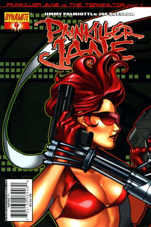 Painkiller Jane contre Terminator 4x Ensemble d'histoires