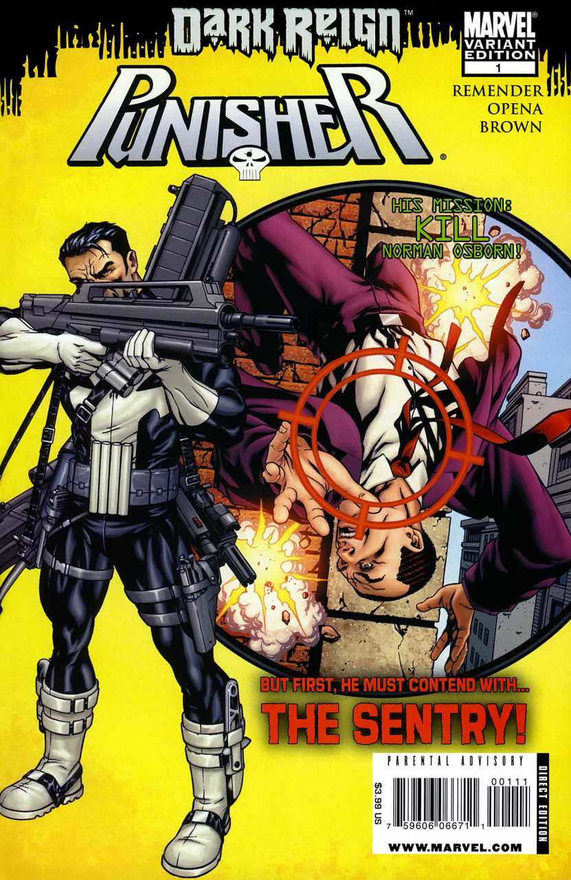 Punisher (2009) #1 -Variant