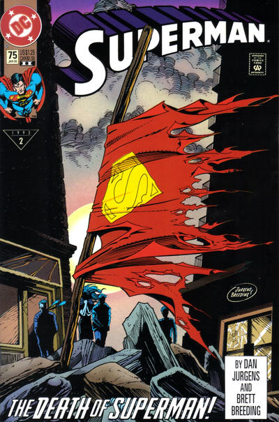 Superman (1987) #75 2nd Print