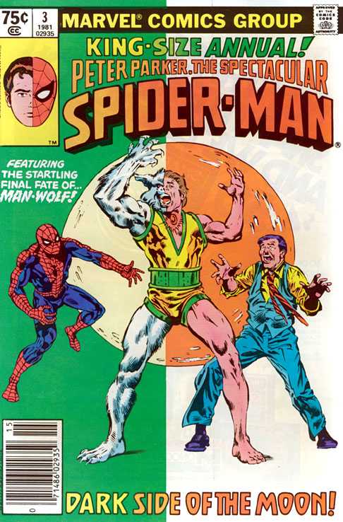 Spectaculaire Spider-Man (1976) Annuel # 3 Kiosque à journaux