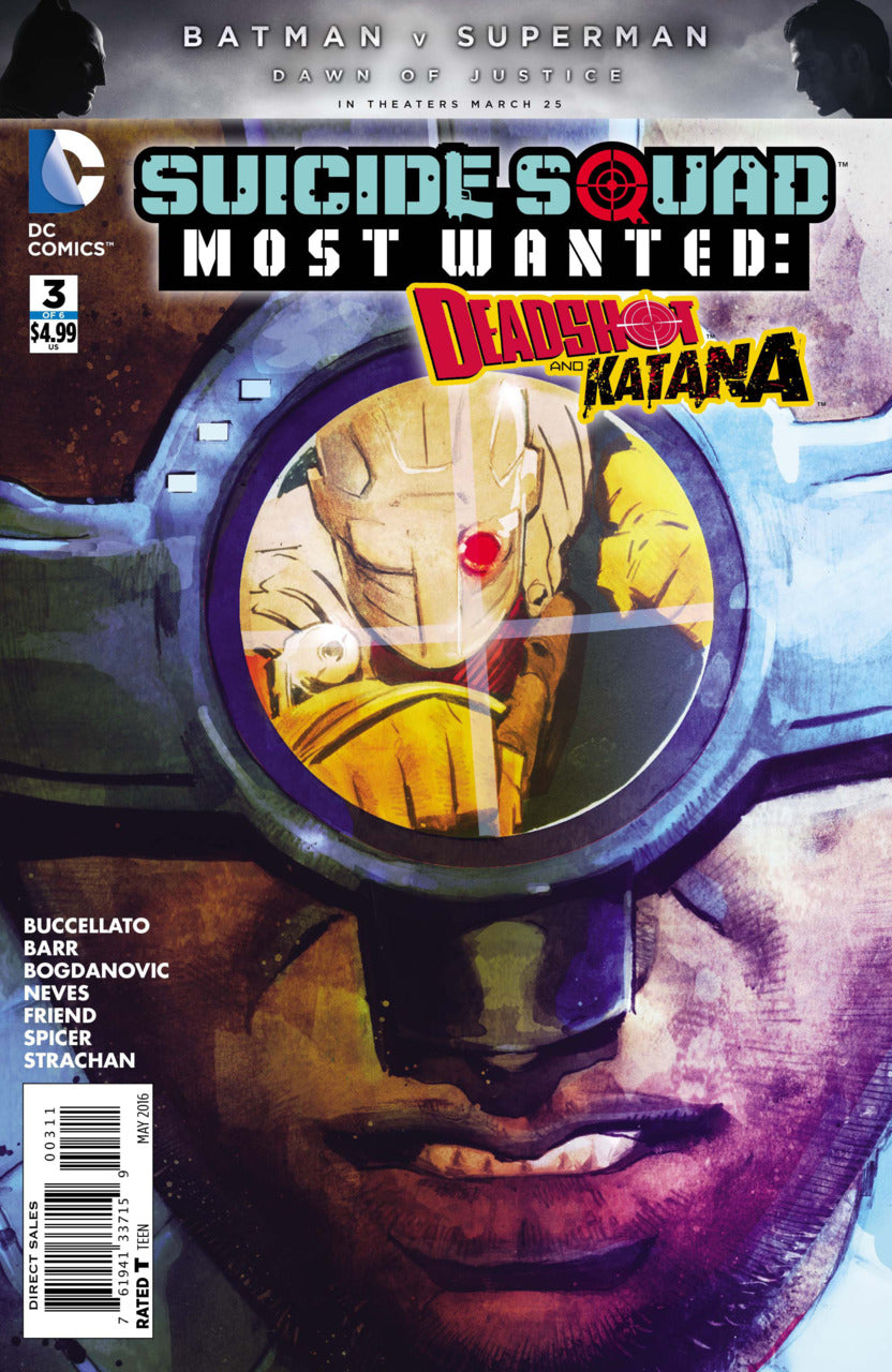 Suicide Squad Most Wanted : Deadshot et Katana 6x Set