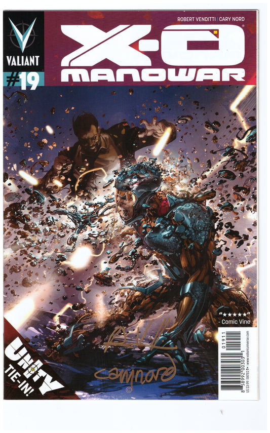 X-O Manowar (2012) #19 Signed