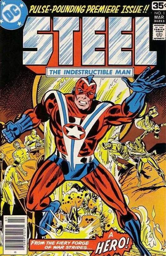 Steel: Indestructible Man (1978) 5x Set